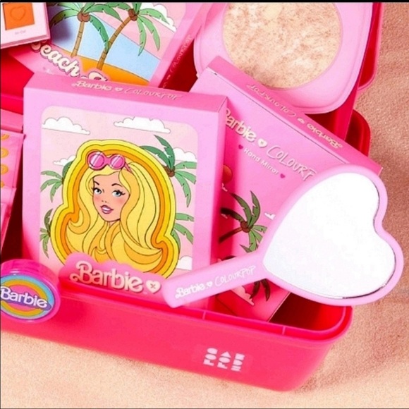 Colourpop x Malibu Barbie Full Size Hand Mirror - Picture 2 of 8
